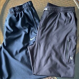 Vuori Black and Navy Joggers